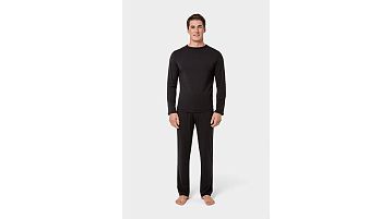 Лонгслив мужской Stay Balanced (Стэй Бэлэнсд), цвет черный